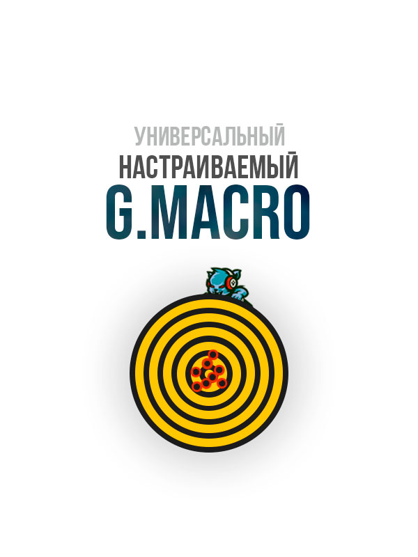 Универсальный, настраиваемый Logitech макрос G.MACRO